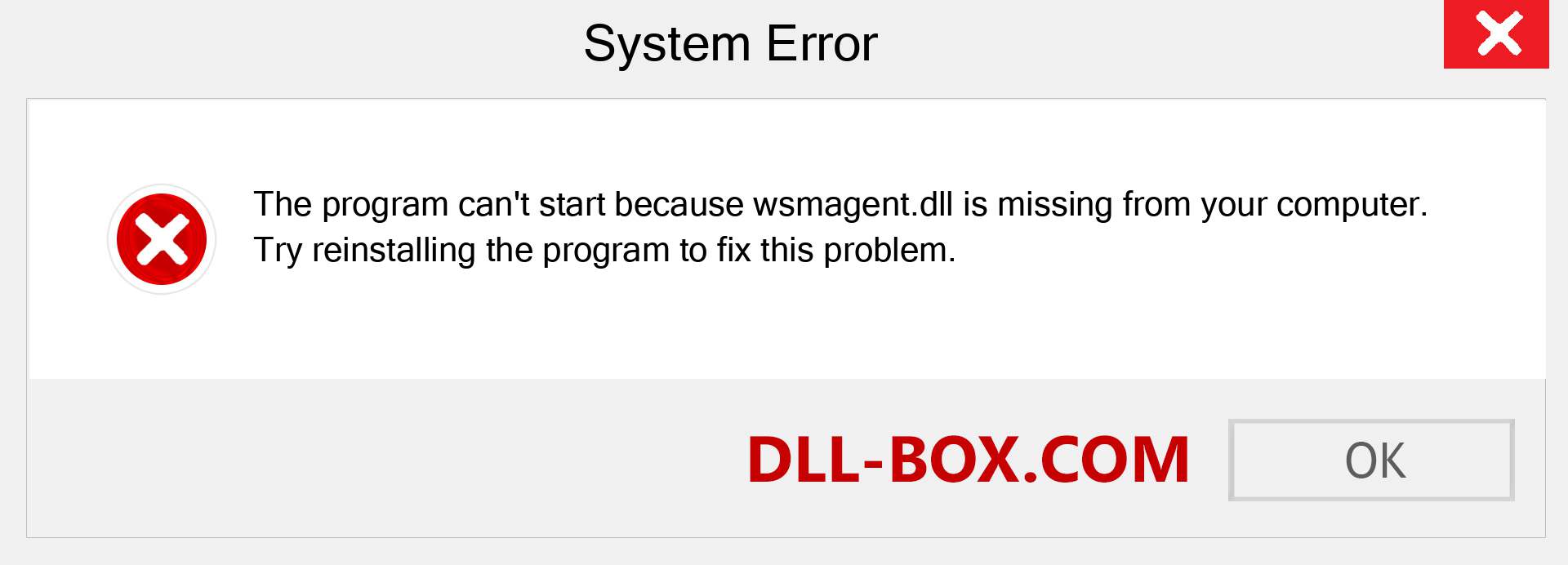  wsmagent.dll file is missing?. Download for Windows 7, 8, 10 - Fix  wsmagent dll Missing Error on Windows, photos, images